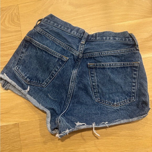 Agolde size 23 jean shorts style is Parker distressed shorts - Picture 2 of 2